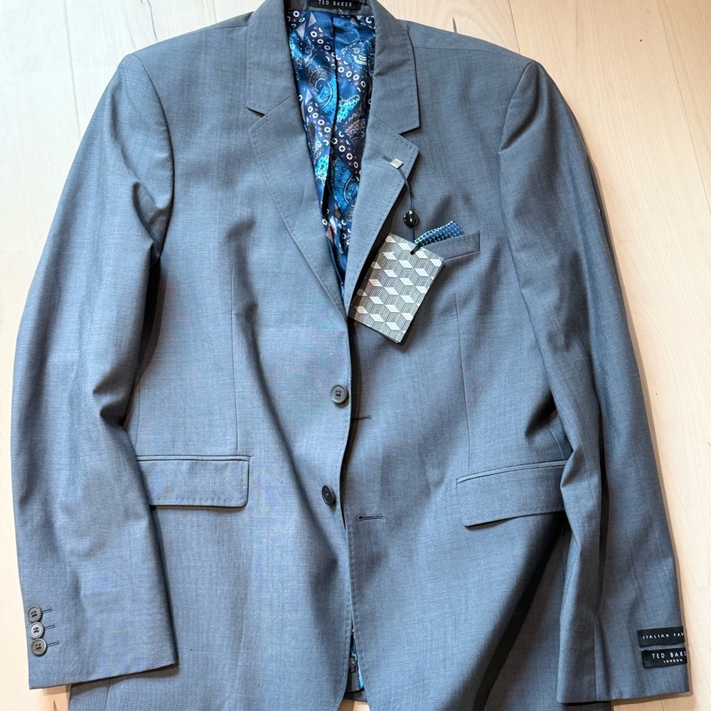Ted Baker Gray Men's Blazer